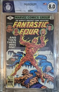 Fantastic Four #214 (1980) EGC Graded 8.0