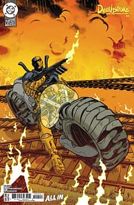DEATHSTROKE THE TERMINATOR #4 CVR D CULLY HAMNER CARD STOCK VAR