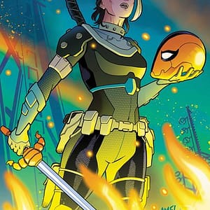 DEATHSTROKE THE TERMINATOR #7 CVR C TONY FLEECS CARD STOCK VAR