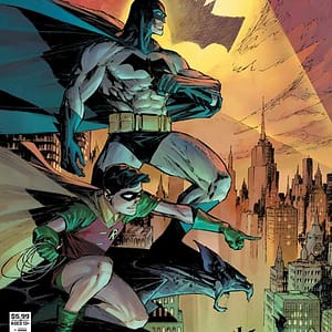 BATMAN & ROBIN YEAR ONE DYNAMIC DUOS #1 (OF 12) CVR B MARC SILVESTRI CARD STOCK VAR