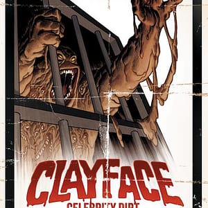 CLAYFACE CELEBRITY DIRT #1 (OF 6) CVR C DAVE JOHNSON CARD STOCK VAR