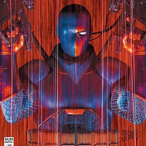 DEATHSTROKE THE TERMINATOR #4 CVR E MARK SPEARS CARD STOCK VAR