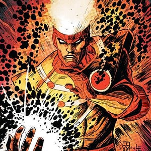 FURY OF FIRESTORM #5 (OF 8) CVR B DENYS COWAN & JEFF LEMIRE CARD STOCK VAR