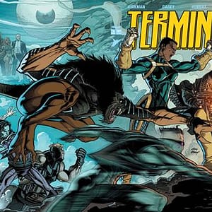 TERMINAL #1 CVR A ANDY KUBERT & DAVE MCCAIG CONNECTING WRAPAROUND (MR)